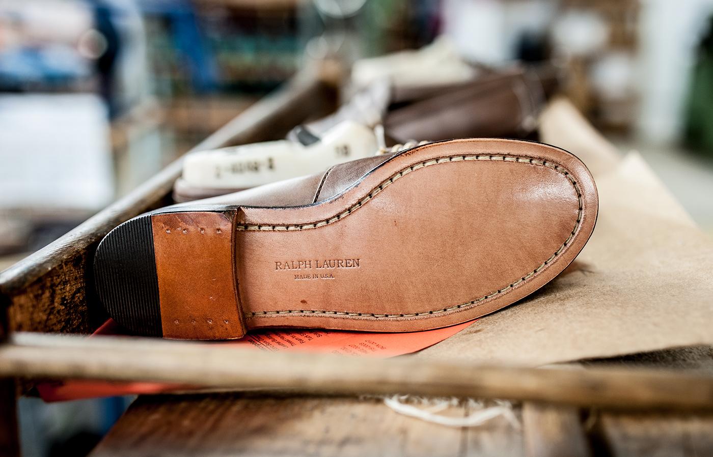                             The final piece of the Edric: a traditional leather sole, stitched directly to the upper so it can be resoled endlessly.