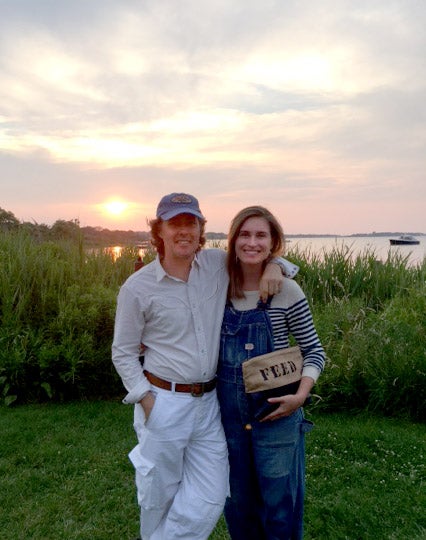                             David Lauren and Lauren Bush Lauren