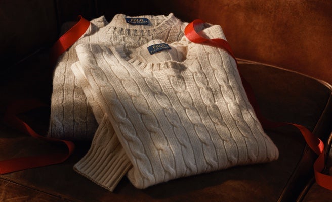 Polo top cashmere sweaters