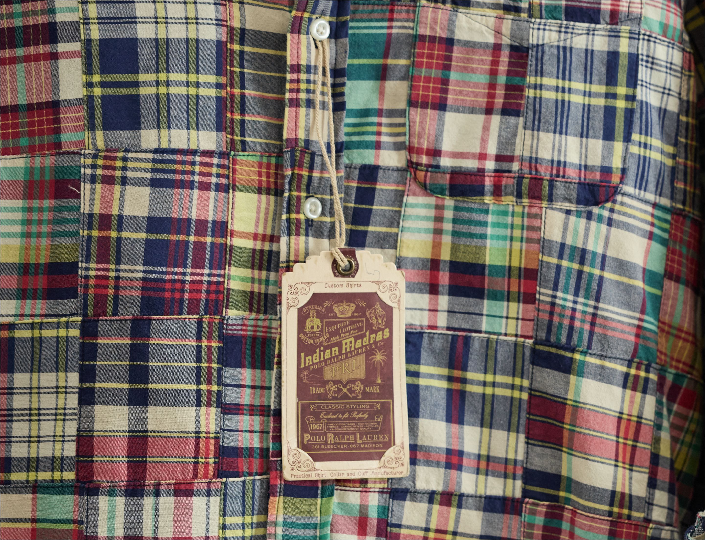 新品 POLO RALPH LAUREN INDIAN MADRAS BD Ralph Lauren Mens Authentic Bleeding Madras India Short