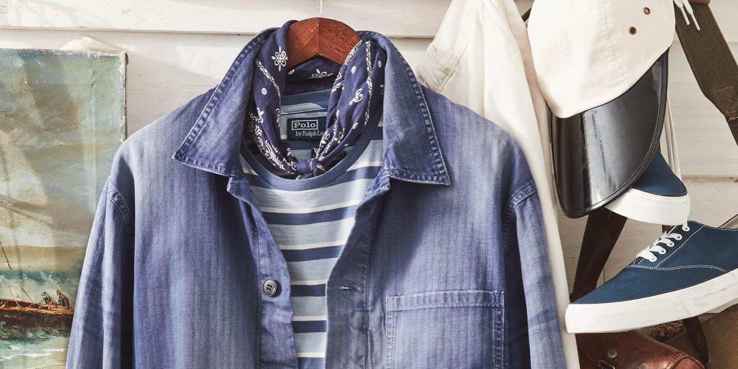 RL Mag - The Herringbone Utility Jacket