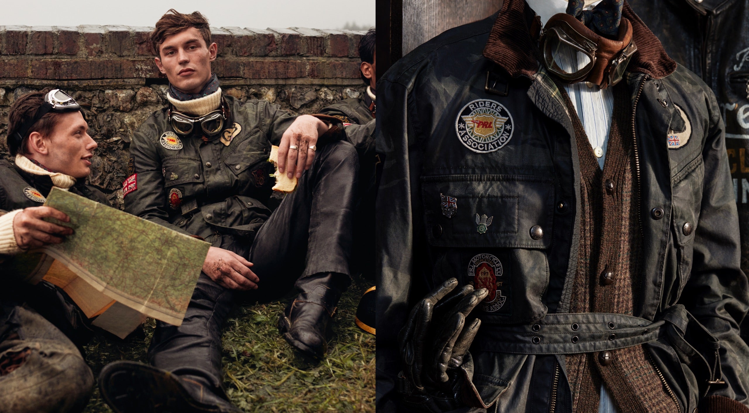 <strong>ON LOCATION</strong><br/><span>This season of Polo Originals, inspired by the golden era of Grand Prix car racing, was photographed at the Goodwood Motor Circuit, which is located in West Sussex, on the 12,000-acre Goodwood Estate. The Circuit has since become known for hosting a number of prestigious motorsport events, including the famous Festival of Speed and Revival.</span> <br/><rlmag_link href="https://www.ralphlauren.com/brands-prl-tough-and-refined-cg"><button class="shop-collection">Shop the Story</button></rlmag_link>