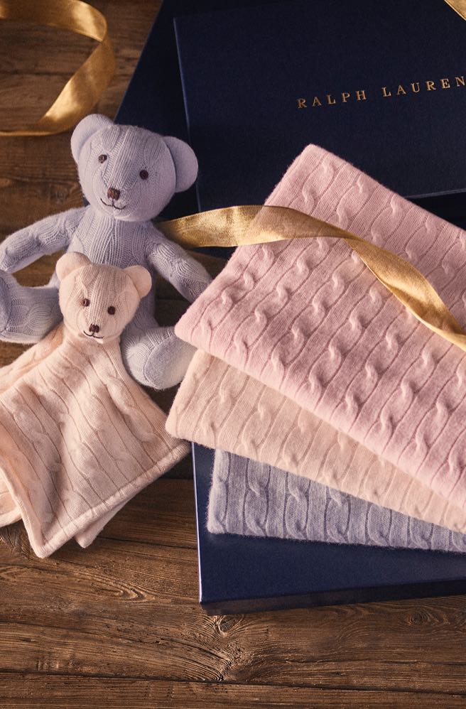 Ralph lauren baby girl blanket cheap