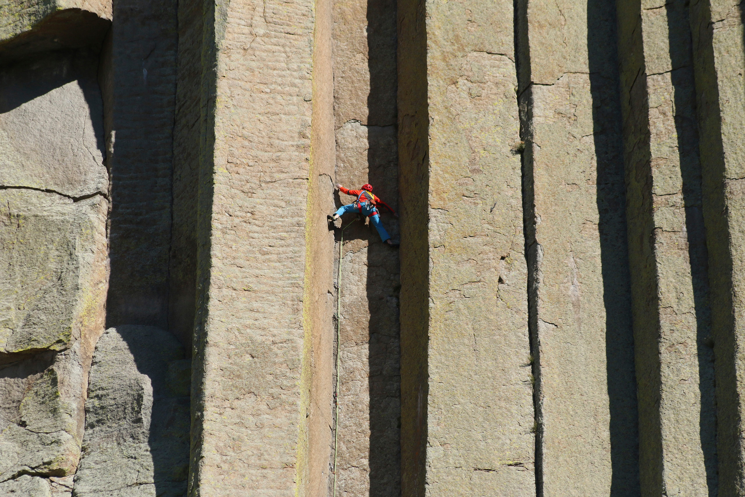 Scaling Devil's Tower: Just another day at the office for Conrad Anker