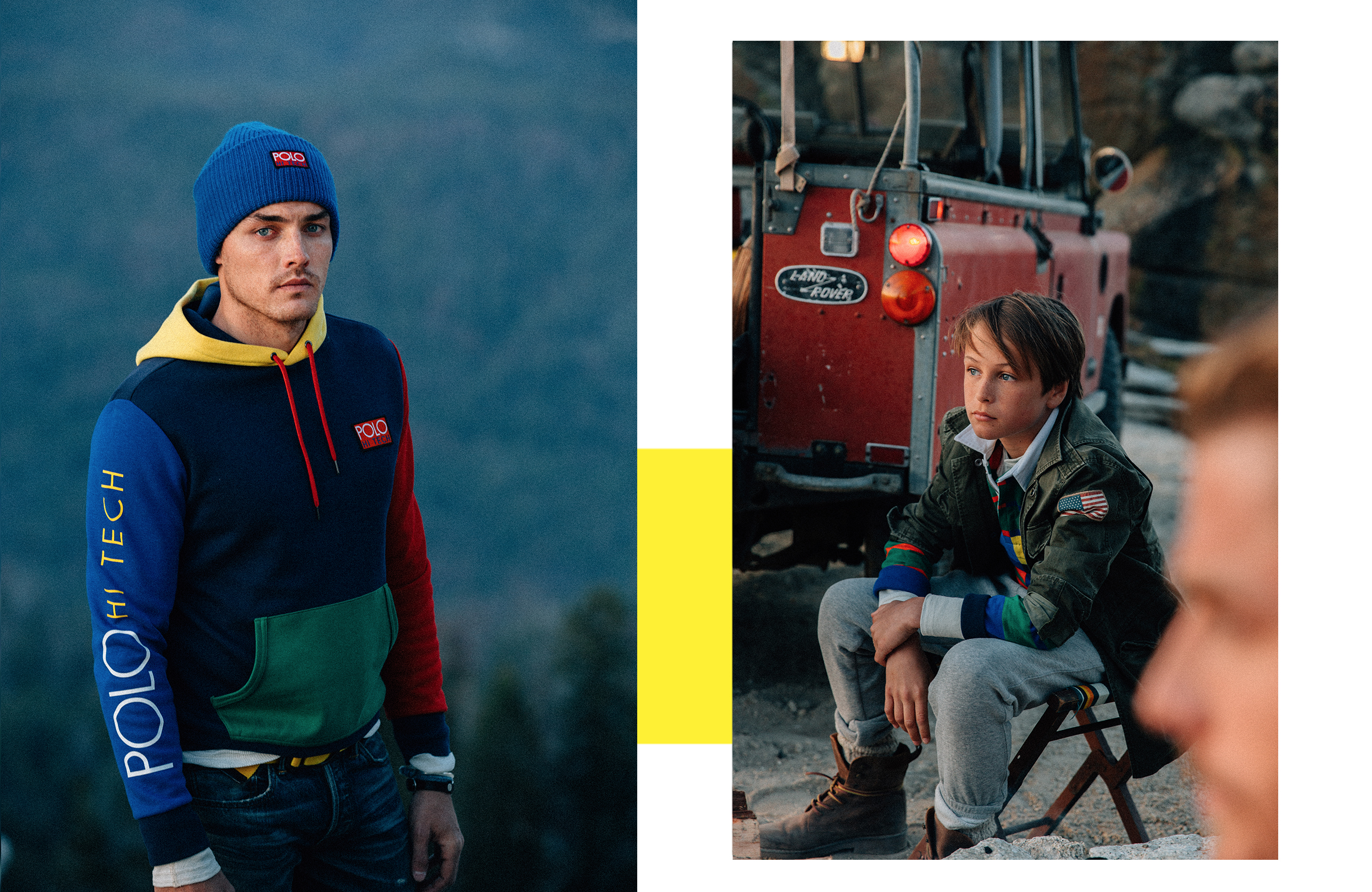 The Fall 2018 Polo Hi Tech collection, photographed in Yosemite National Park by Tom Gould.