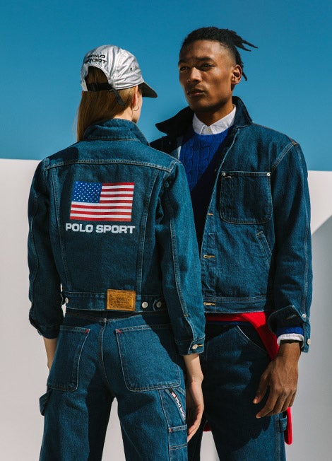 Polo Sport Silver Denim Clothing Collection Ralph Lauren