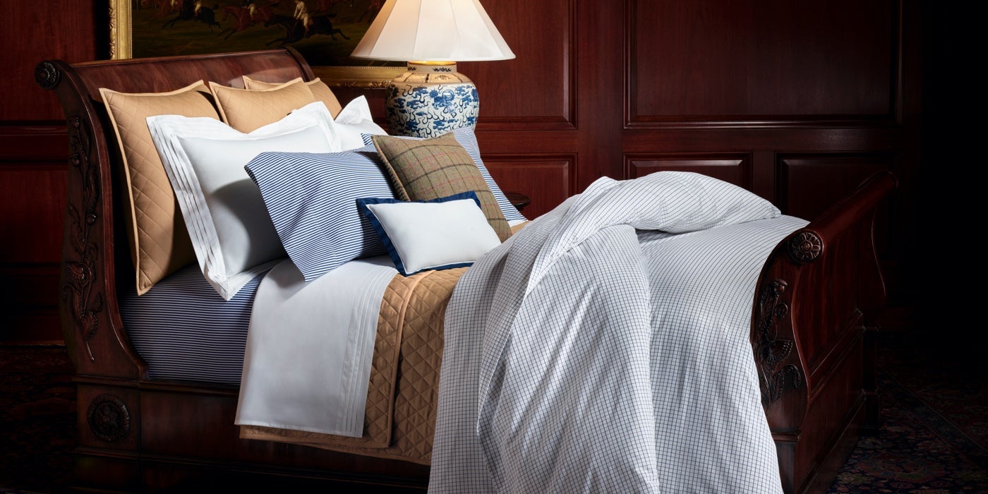 Ralph lauren chambray sheets clearance