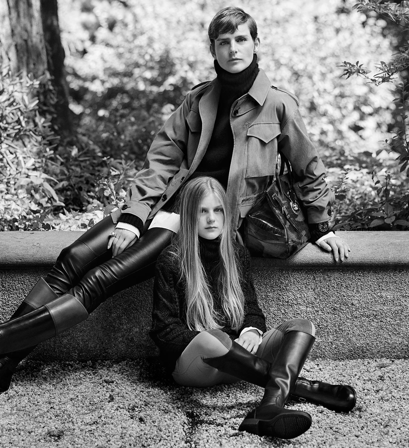 The Army Field Jacket, worn by Stella Tennant. Photographed by Steven Meisel
