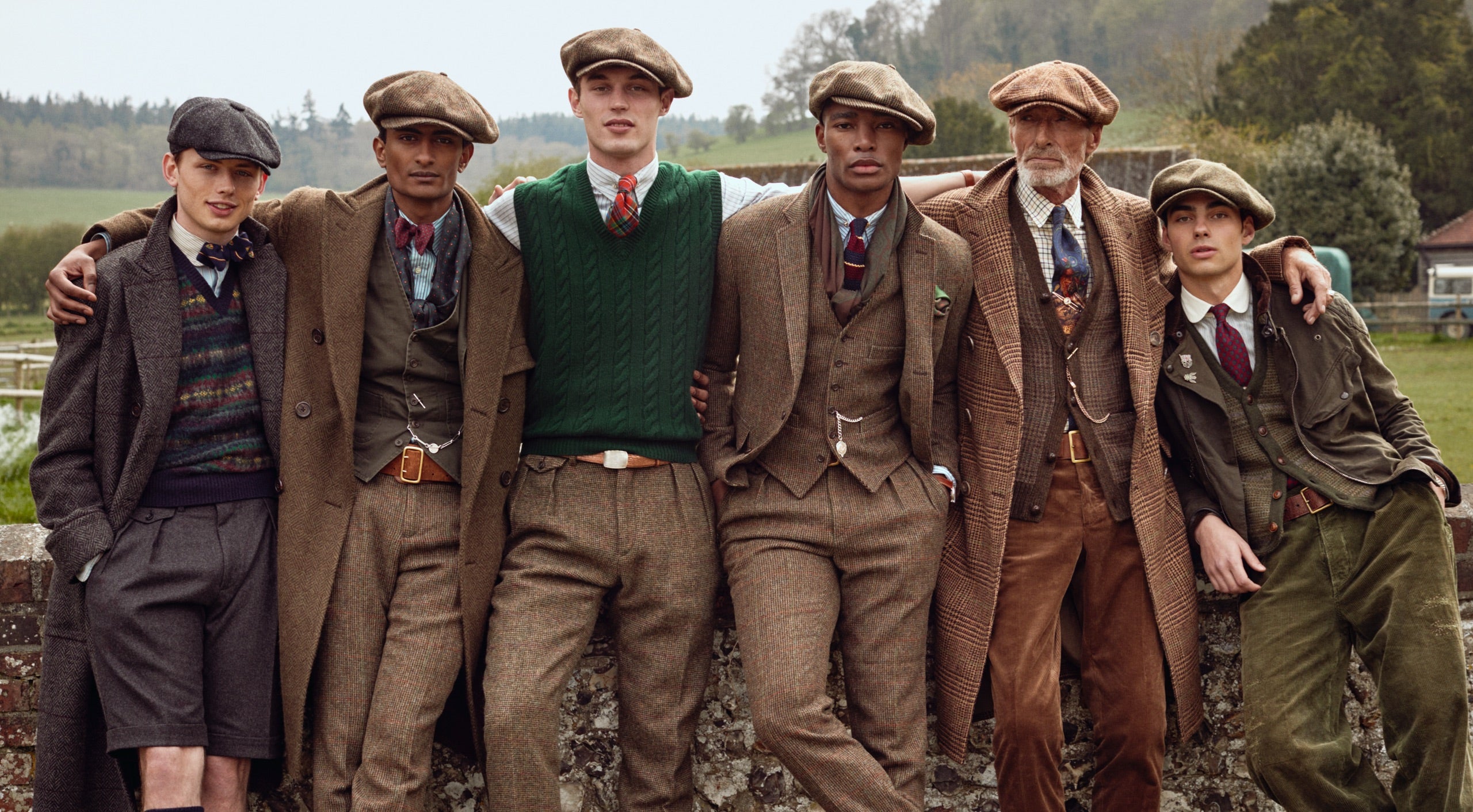 <strong>ON LOCATION</strong><br/><span>This season of Polo Originals, inspired by the golden era of Grand Prix car racing, was photographed at the Goodwood Motor Circuit, which is located in West Sussex, on the 12,000-acre Goodwood Estate. The Circuit has since become known for hosting a number of prestigious motorsport events, including the famous Festival of Speed and Revival.</span> <br/><rlmag_link href="https://www.ralphlauren.com/brands-prl-tough-and-refined-cg"><button class="shop-collection">Shop the Story</button></rlmag_link>