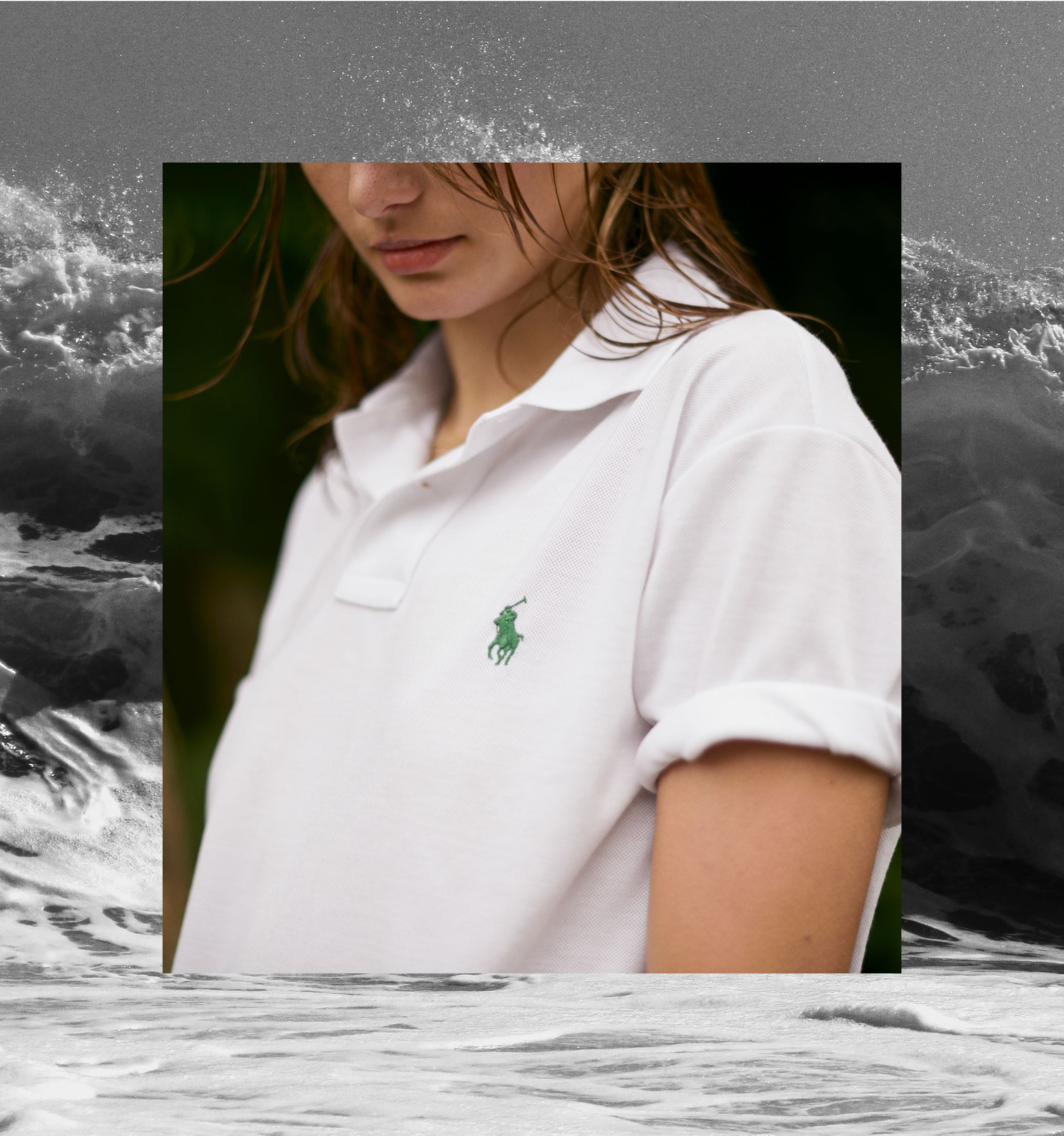 The earth polo shirt top