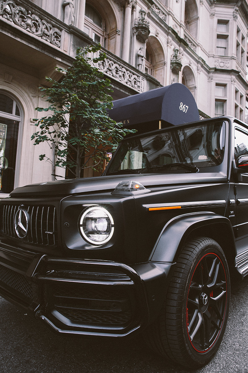The Mercedes-AMG G 63 in its natural habitat