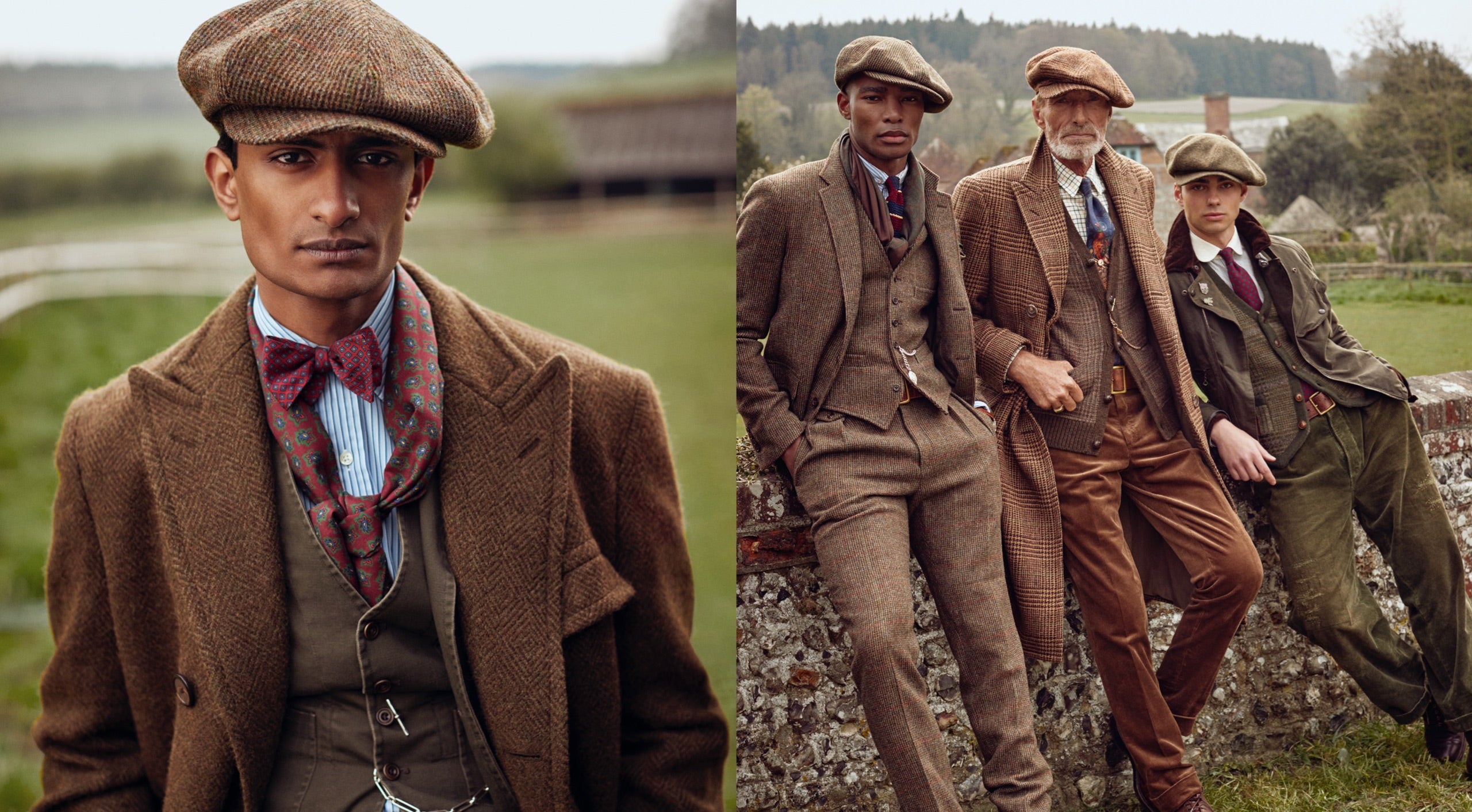 <strong>ON LOCATION</strong><br/><span>This season of Polo Originals, inspired by the golden era of Grand Prix car racing, was photographed at the Goodwood Motor Circuit, which is located in West Sussex, on the 12,000-acre Goodwood Estate. The Circuit has since become known for hosting a number of prestigious motorsport events, including the famous Festival of Speed and Revival.</span> <br/><rlmag_link href="https://www.ralphlauren.com/brands-prl-tough-and-refined-cg"><button class="shop-collection">Shop the Story</button></rlmag_link>