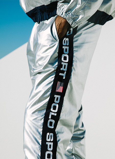 Polo Sport Ralph Lauren UNISEX - Pantalon de survêtement - white