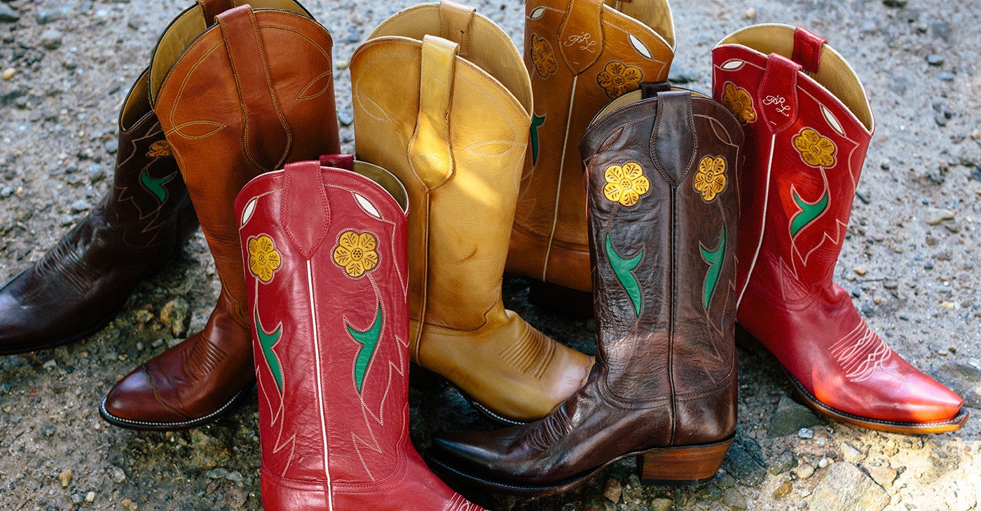 Ralph lauren 2024 womens cowboy boots