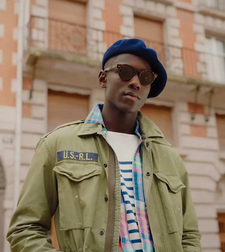 Polo store army jacket