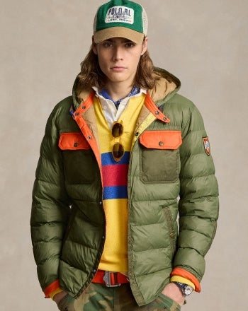 Polo ralph lauren bubble hot sale jacket