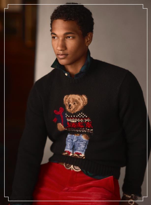 Polo holiday sweater hotsell