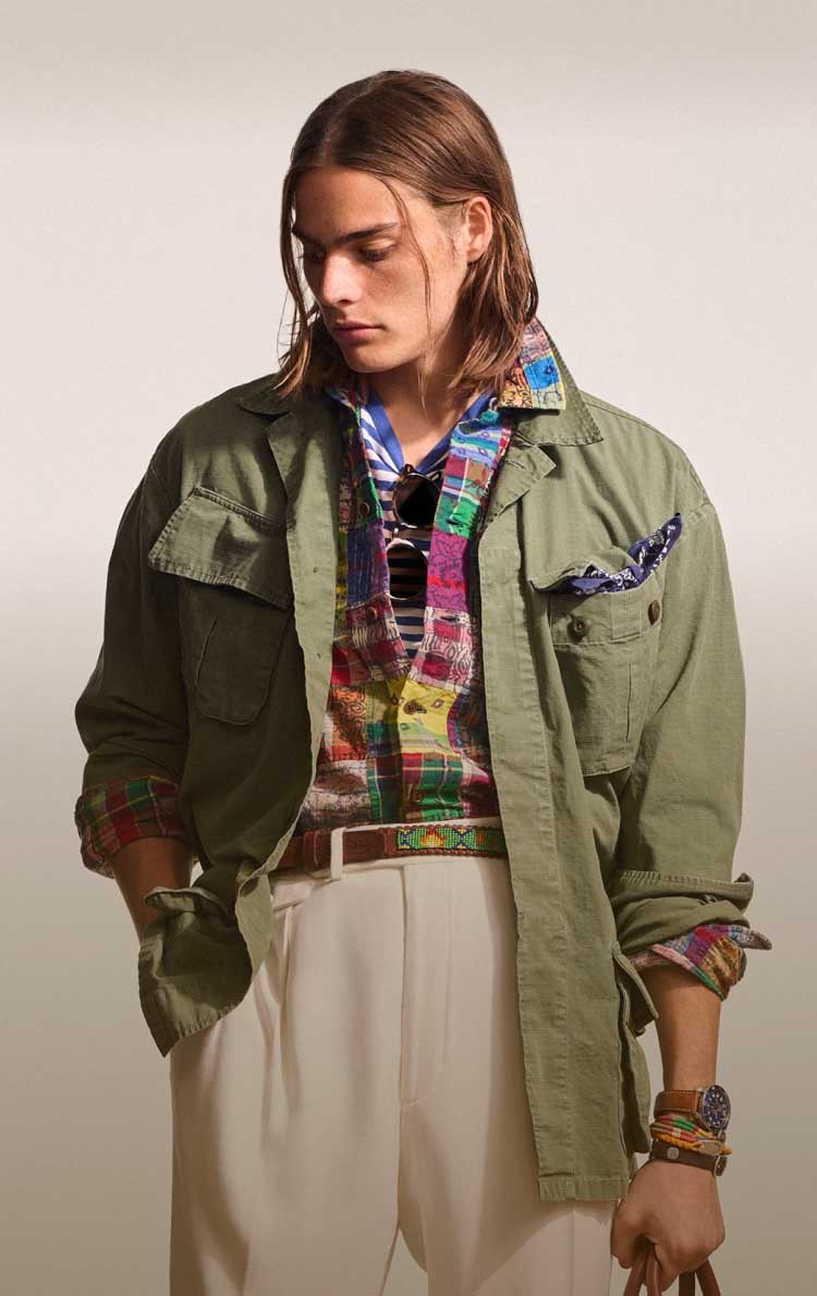 Ralph Lauren RRL ビーチクロスジャケットXS Ralph Lauren RRL ビーチクロスジャケットXS 90s RRL ダブル