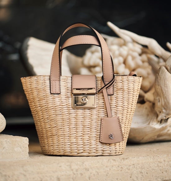 Straw Mini Reese Tote