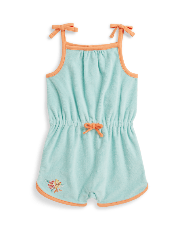 Floral Terry Romper