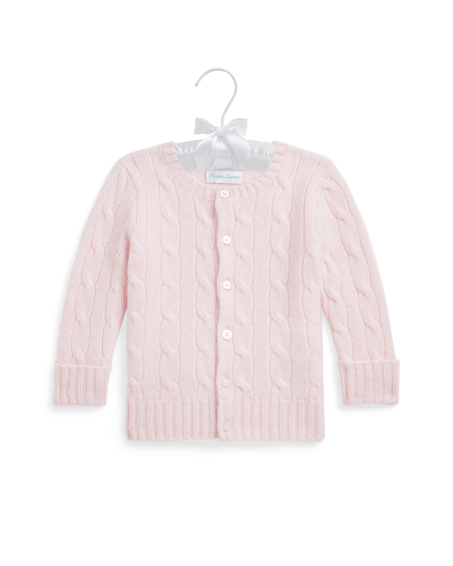 Cable-Knit Cashmere Cardigan
