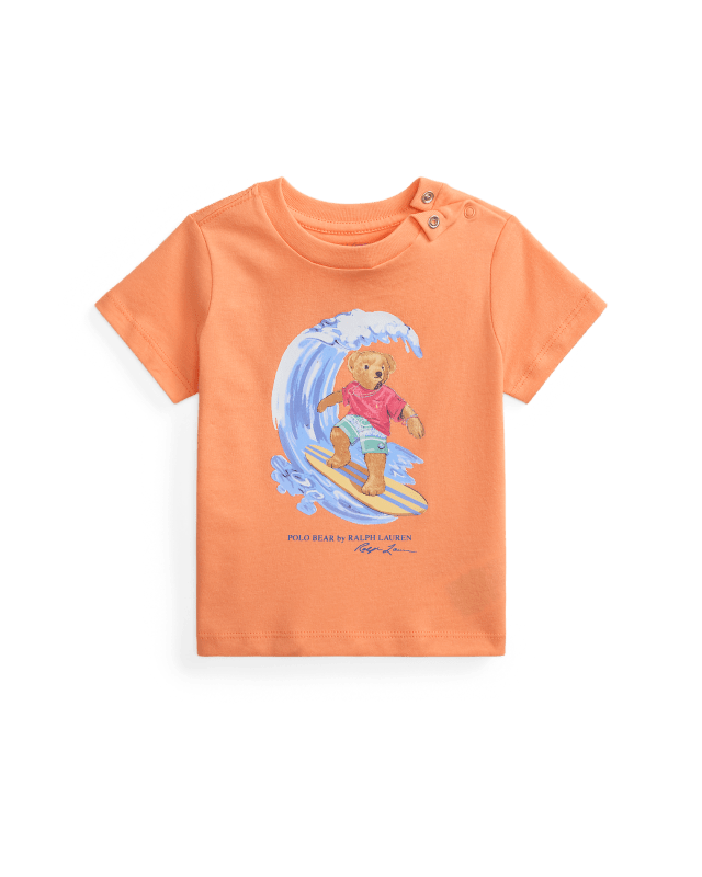 Polo Bear Cotton Jersey Tee