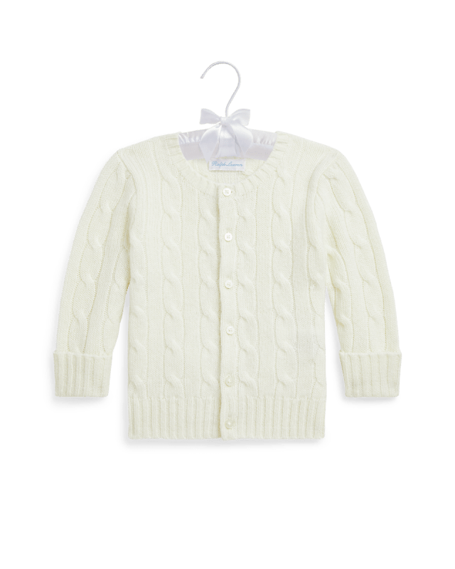 Cable-Knit Cashmere Cardigan