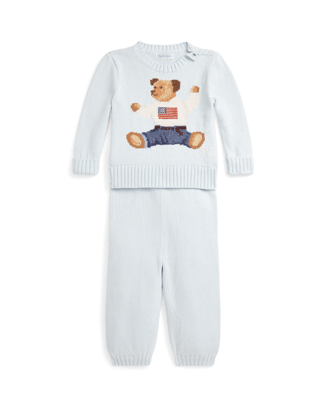Polo Bear Cotton Sweater & Pant