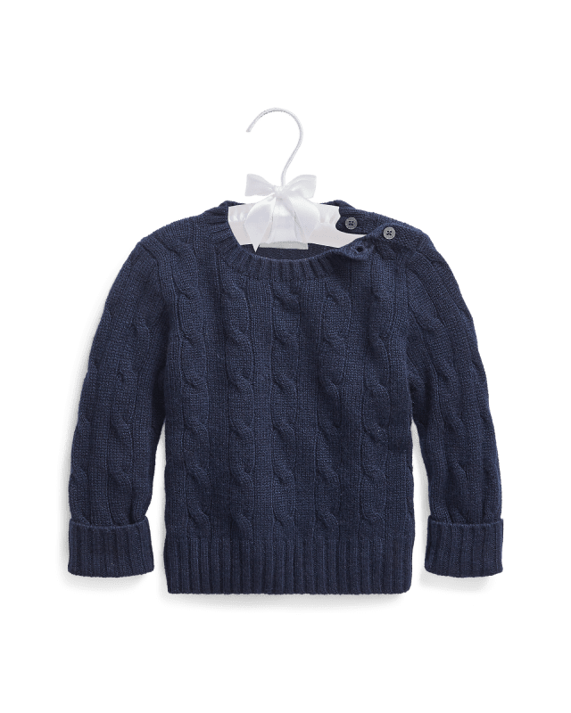The Iconic Cable-Knit Cashmere Sweater
