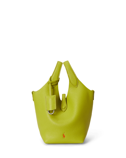 Polo Play Leather Small Tote & Crossbody