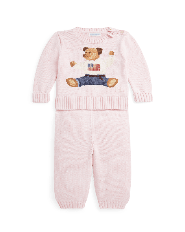 Polo Bear Sweater & Pant Set