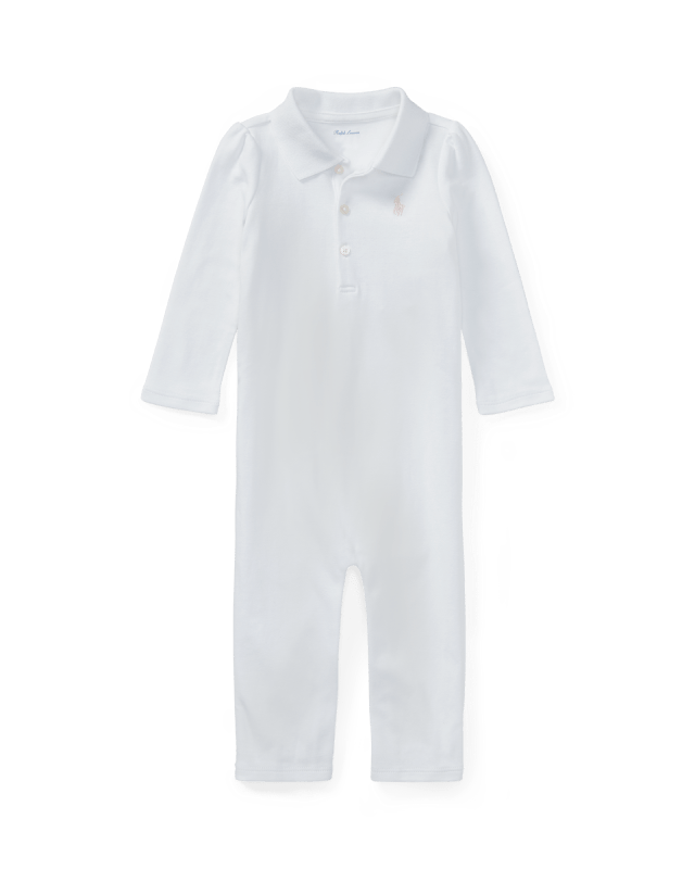 Cotton Interlock Polo Coverall
