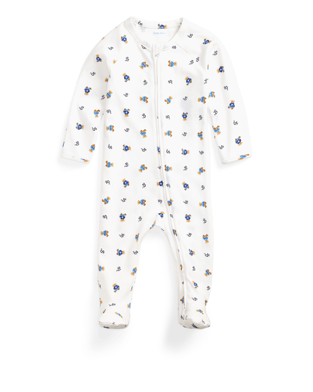 Polo Bear Cotton Interlock Coverall
