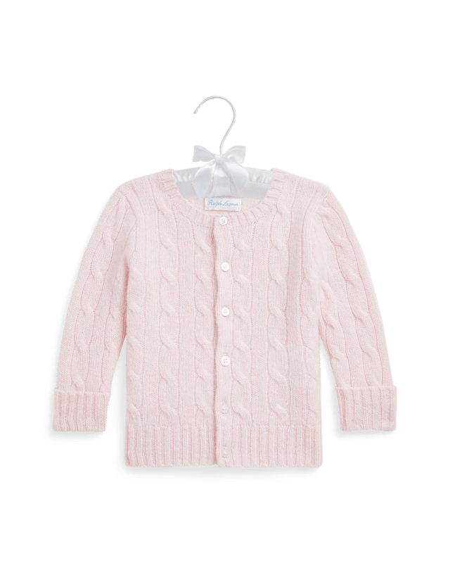 Cable-Knit Cashmere Cardigan