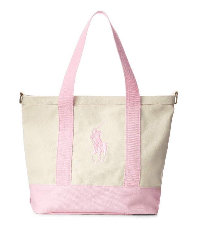 Big Pony Cotton Canvas Tote