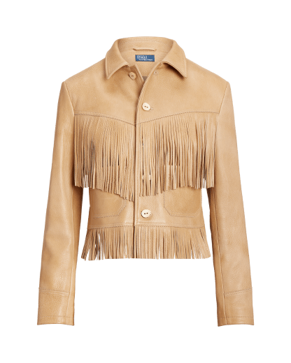 Fringe Leather Jacket