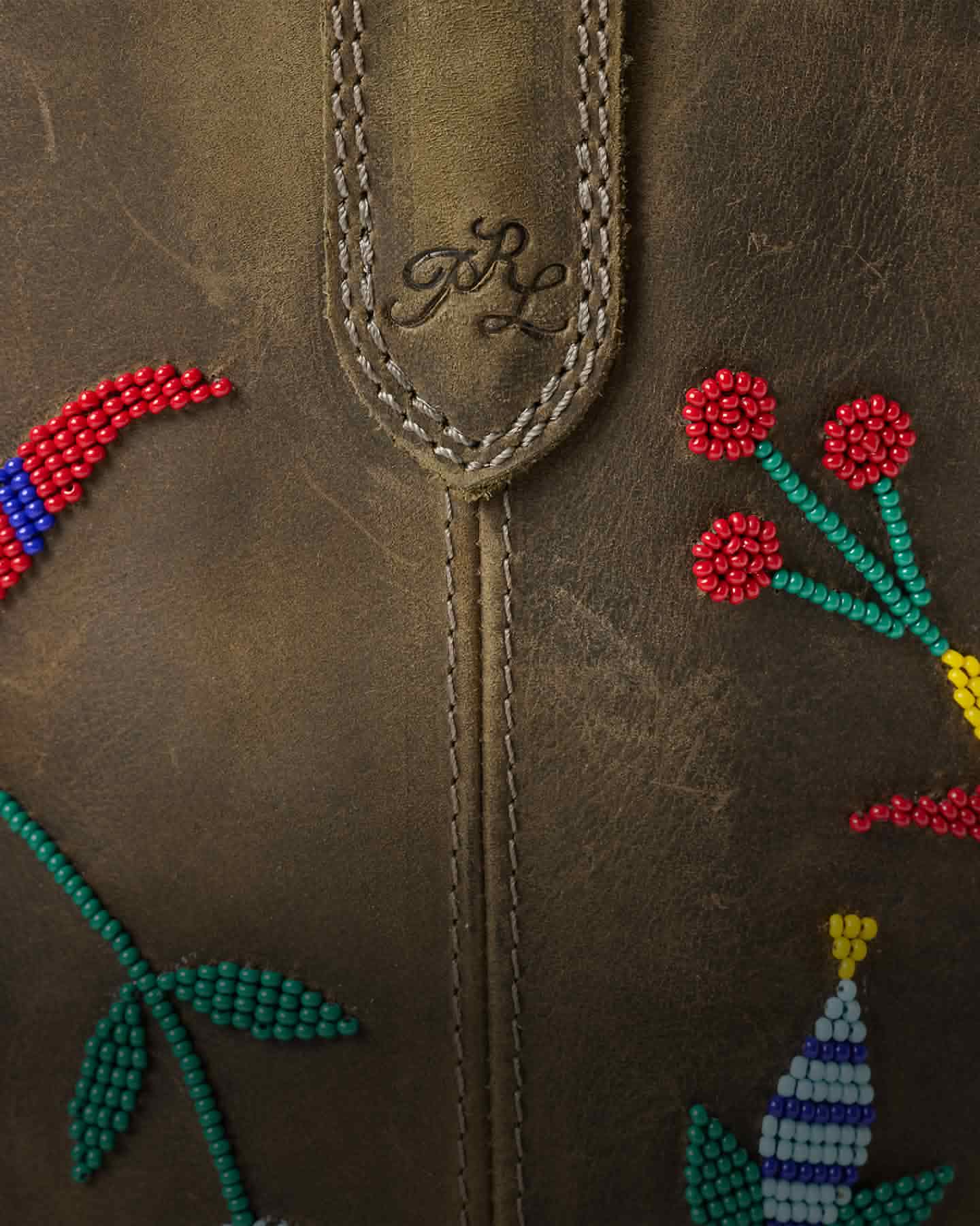 Polo Ralph Lauren カーキ スカジャン 鷲刺繍 レディース PRL x TÓPA Wícozani Polo Play Crossbody