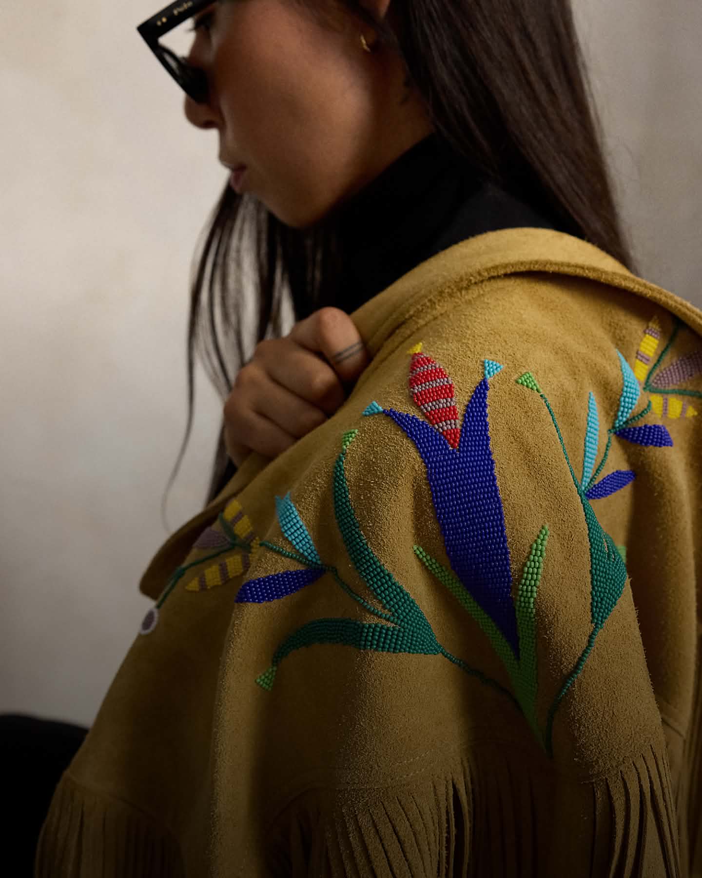 Polo Ralph Lauren カーキ スカジャン 鷲刺繍 レディース PRL x TÓPA Wícozani Polo Play Crossbody
