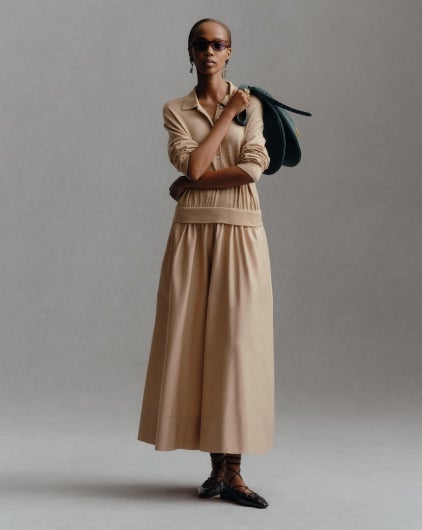 drop waist dress maxi Anastasia Halter Bodycon Midi Dress with barefoot oxford shoes a dropped waist design Dress style:Without Cape