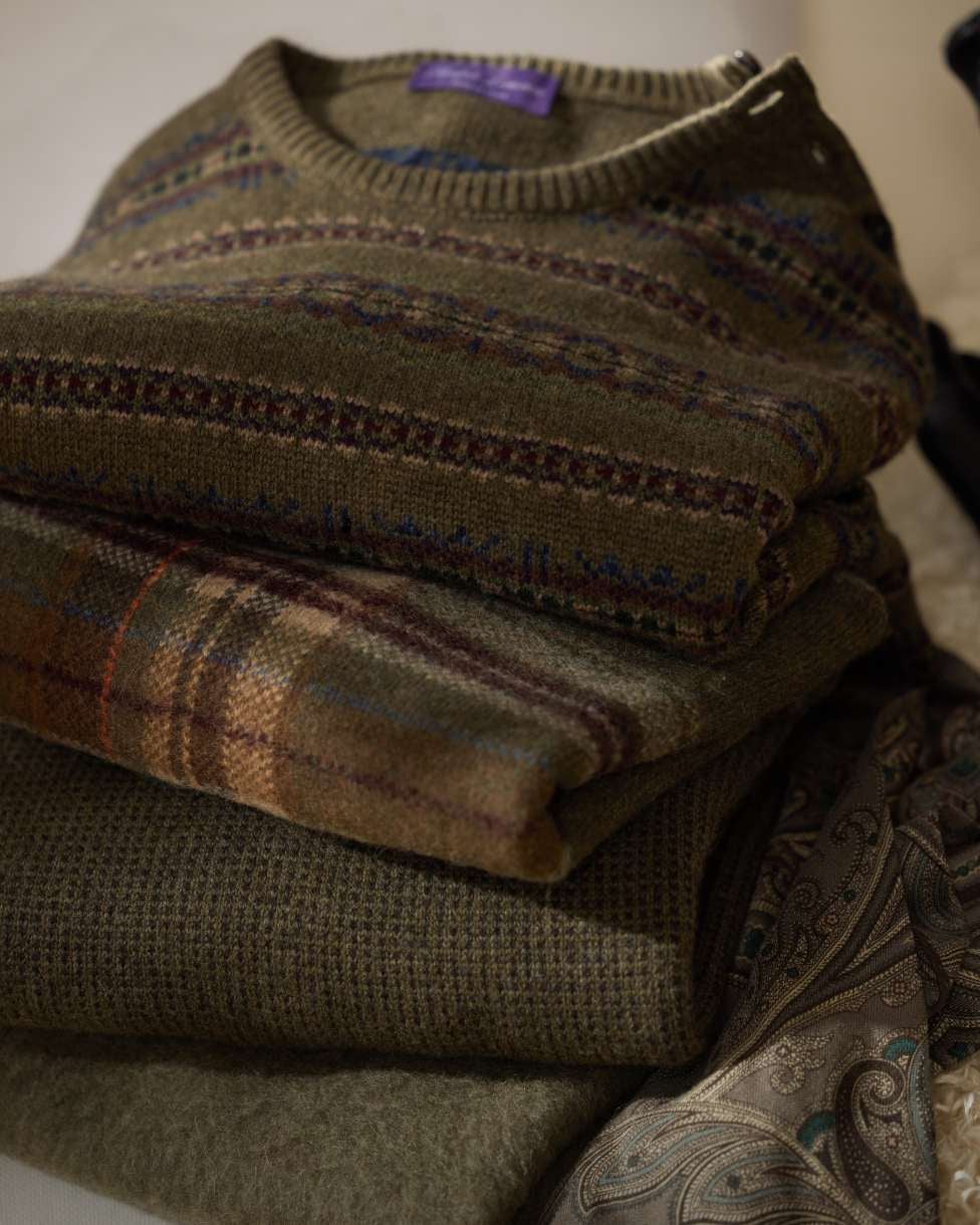 Fair Isle Cashmere-Wool Sweater