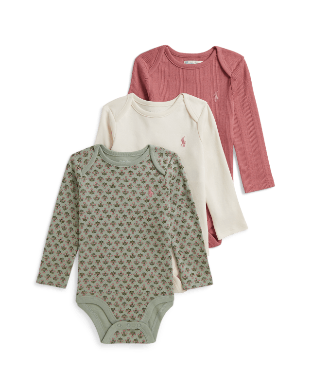 Cotton Bodysuit 3-Pack