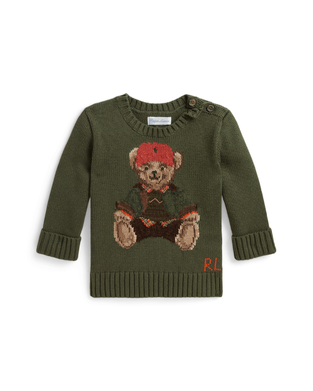 Polo Bear Cotton Sweater