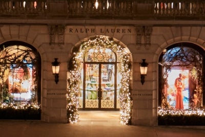 Outside of Ralph Lauren mansion store.