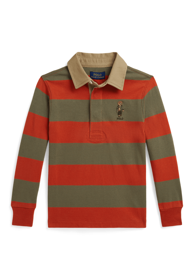 Polo Bear Cotton Rugby Shirt