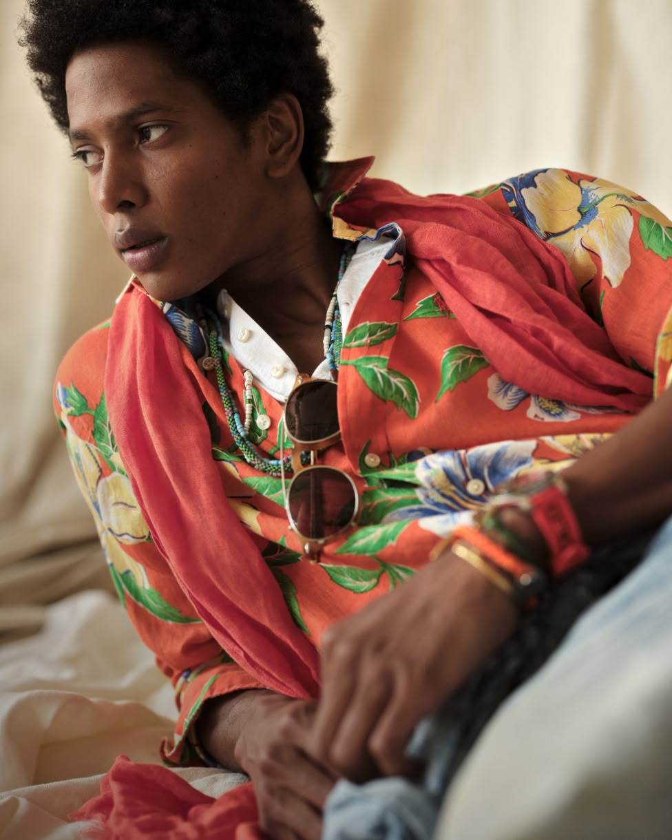Ralph Lauren ビーチ柄シャツ Beach Shop