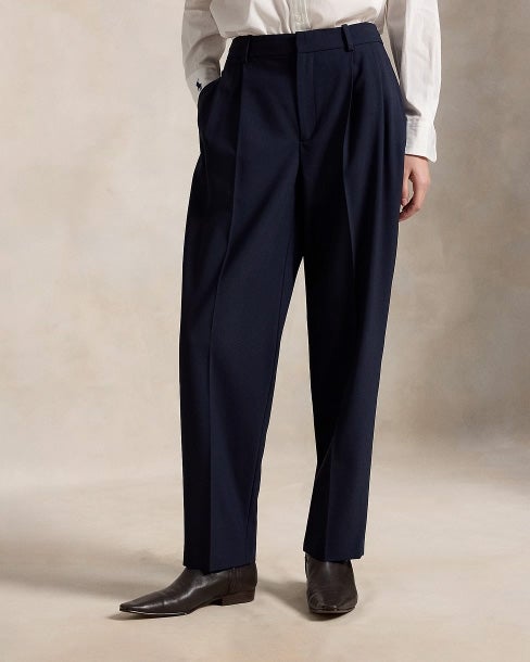 Wool-Blend Bacall Pant for Women | Ralph Lauren