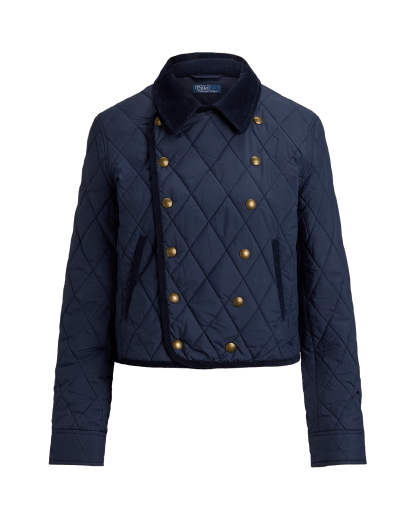 Double-Breasted Quilted Jacket