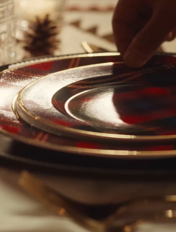 RALPH LAUREN　30周年記念プレート　ラルフローレン Holiday Tableware: Festive Home Décor for Seasonal Entertaining