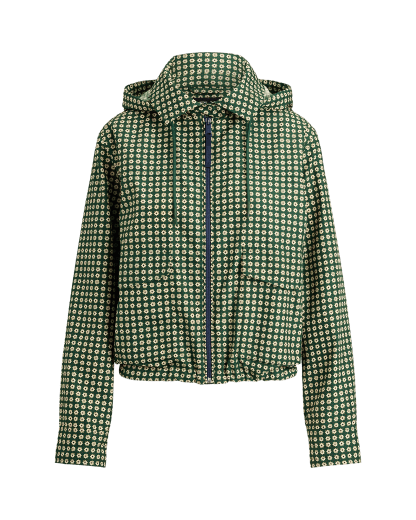 Floral Ripstop Rain Jacket