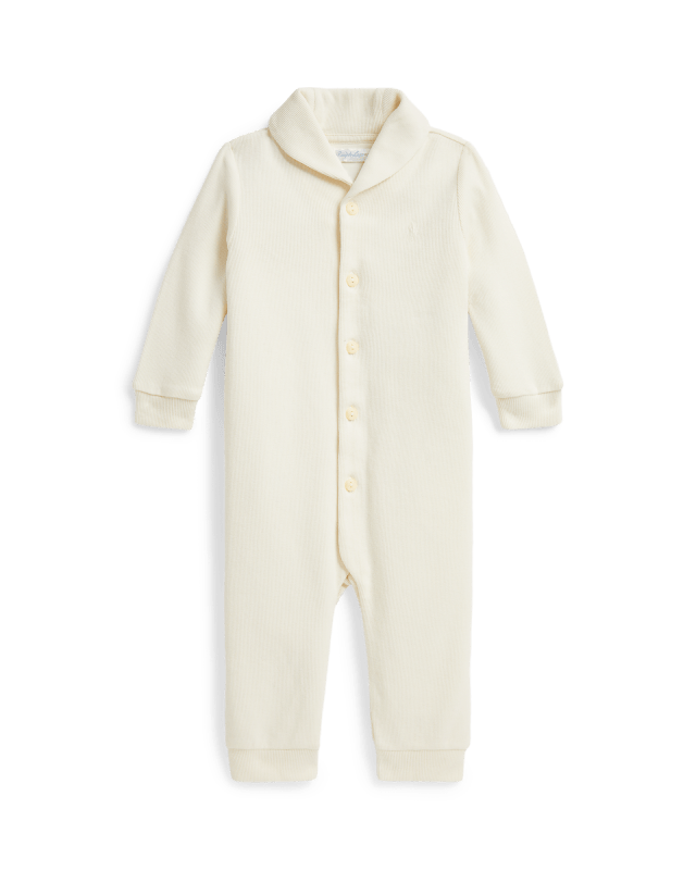 Fleece Shawl-Collar Coverall